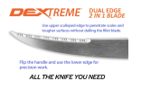DR DEXTREME DE 8" FLEX FILLET KNIFE