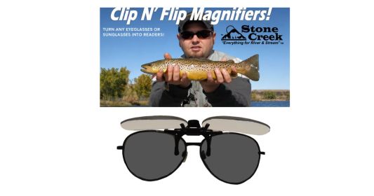 Flip Up Magnifiers (Option: Stone Creek™ Flip Up Magnifiers - 4.0)