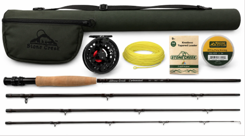 Cutthroat Fly Rod/Reel Outfits (Option: Cutthroat 8' - 3 wt. Fly Rod/Reel Outfit)