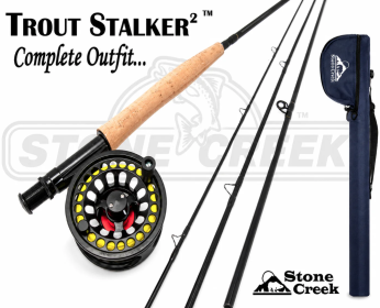 TS2 - Trout Stalker Fly Rod/Reel Outfit (Option: TS2 Trout Stalker Fly Rod/Reel Outfit /  8-1/2' 4 Pc. - 4 Wt.)
