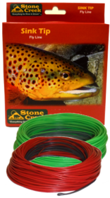 Sink Tip Fly Lines (Option: Type 5 Fast Sink Tip Fly Lines (Red w/ Black Tip) - 9 Wt.)